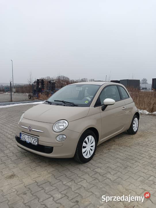 Fiat 500 cappucino przebieg 57000 stan idealny Pyskowice sprzedam