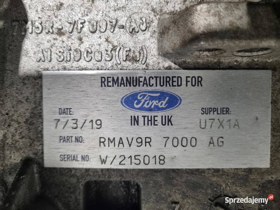 SKRZYNIA BIEGÓW Ford Galaxy II MK2 S S 20 TDCI