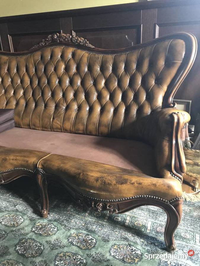 3osobowa Sofa Antyk styl ludwikowski