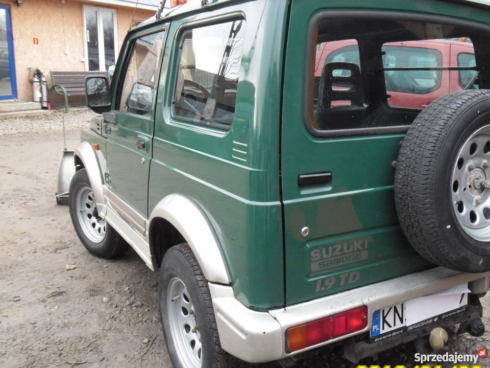 Samuraj z pługiem napęd 4x4 Nowy Sącz