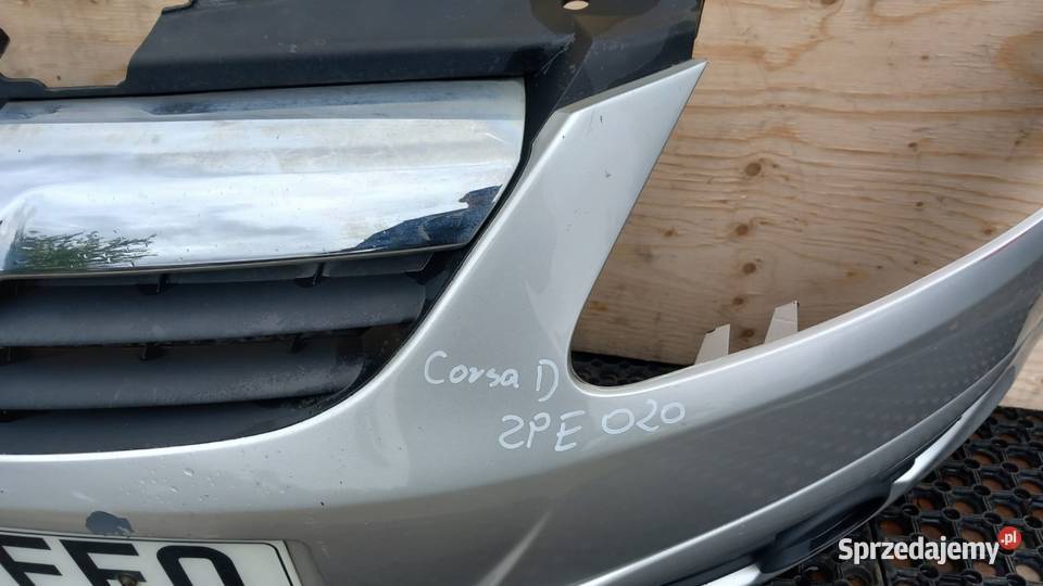 OPEL CORSA D ZDERZAK PRZÓD HALOGEN Z157