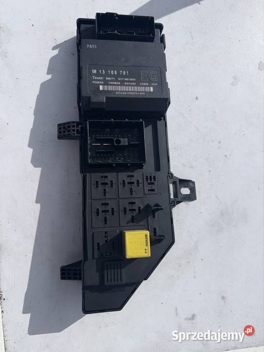 MODUŁ KOMFORTU 13168781 OPEL VECTRA C 22 DTI wielkopolskie Ostrów Wielkopolski