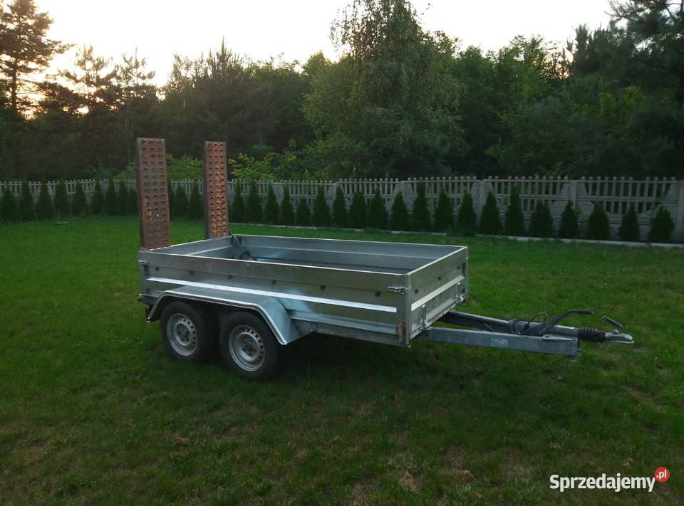Przyczepka samochodowa Meyer Dmc 2 tony cała Kalisz sprzedam
