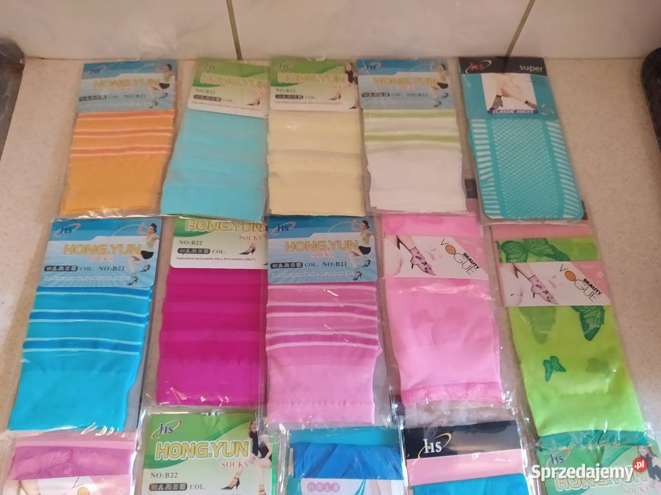 Skarpetki na lato Rozmiar 38-40 Gdańsk sprzedam