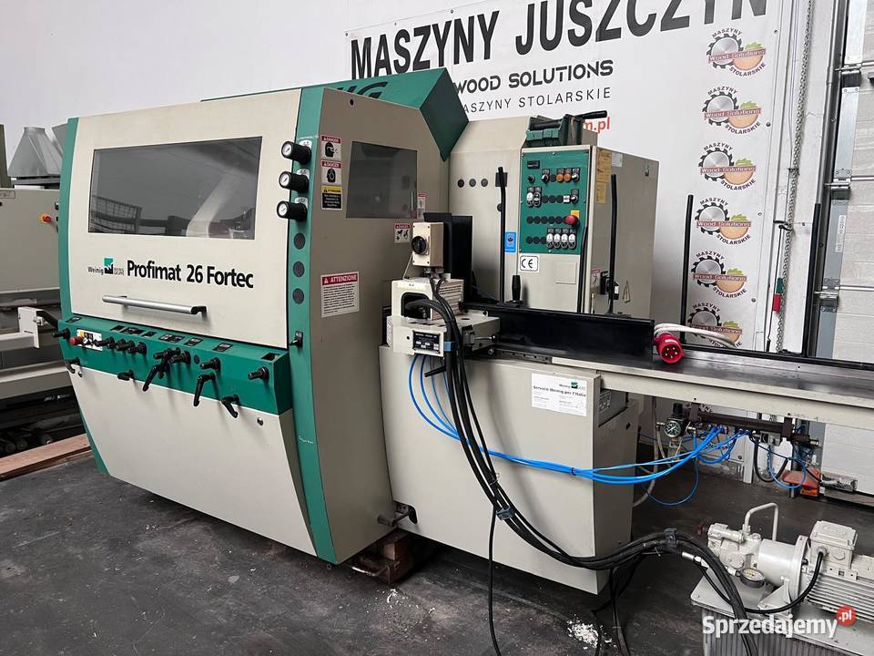 Strugarka czterostronna Weinig Profimat 26 Juszczyn