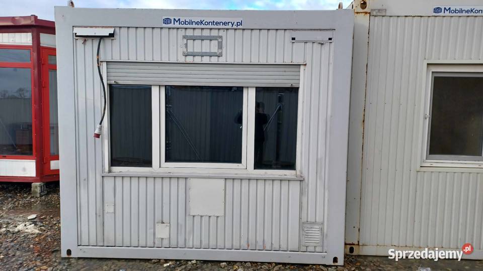KONTENER BIUROWY MIESZKALNY SZATNIA 3 x 6 M Z Biuro Wrocław sprzedam