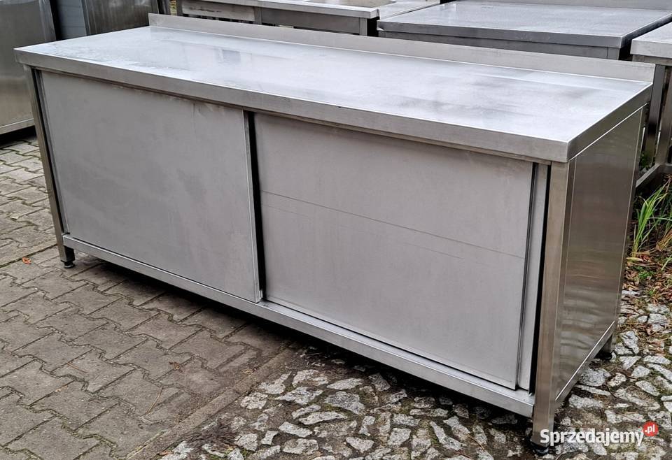 Stół Gastro z Szafką Drzwi Suwane 2006085 M1174 Nowe Skalmierzyce sprzedam