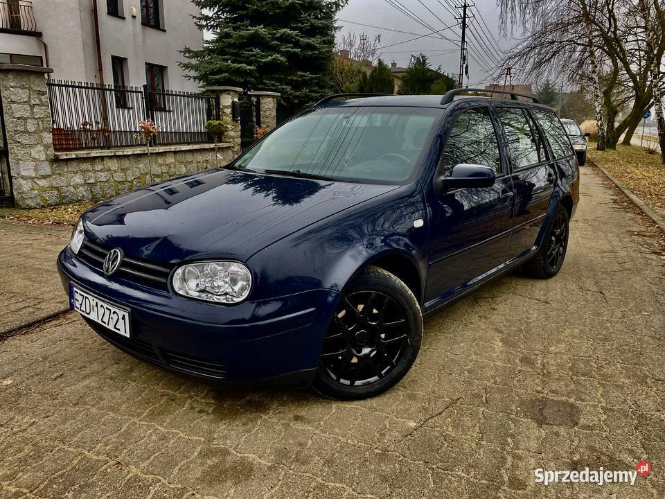 ŚlicznyVolkswagenGolfIV2003rLiftKombi19GTD110Koni klimatyzacja Zduńska Wola
