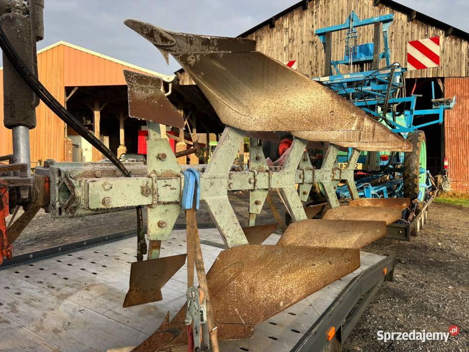 Pługi Huard i Overum 5 skibowy obrotowy Kock