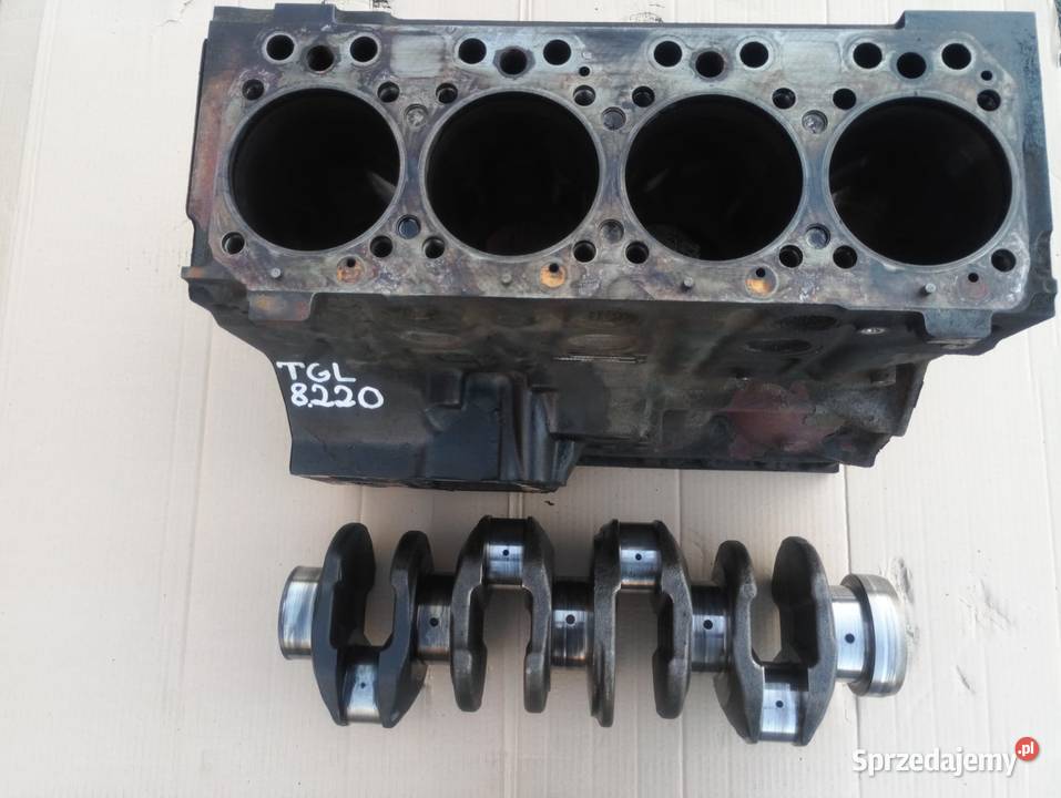MAN TGL D0834 LFL 65 8220 EURO 5 Blok Wał Rzędowice