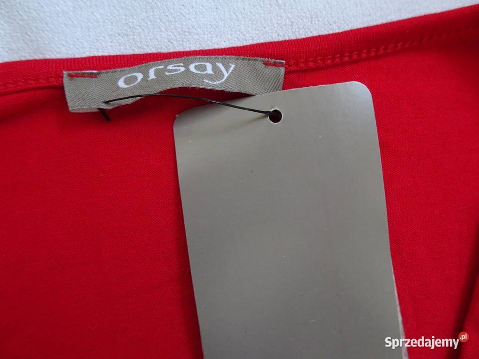 Orsay Bluzka Kopertowa łańcuszek NOWA 36 38 Bluzki i koszule małopolskie Nowy Sącz