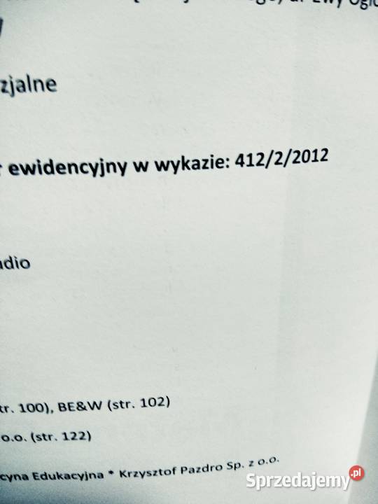 Matematyka Pazdro 2 ponadgimnazjalne Warszawa