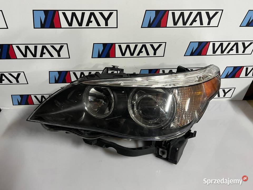 BMW E60 E61 LAMPA LEWA PRZÓD USA BI XENON