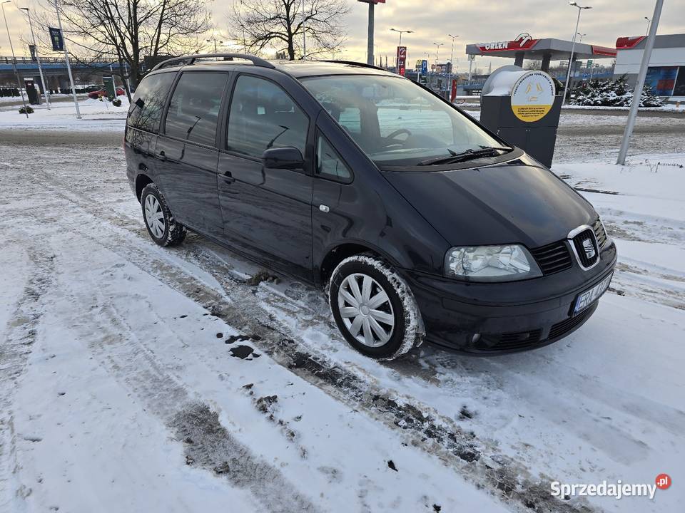 Seat Alhambra 18t gaz klima hak Starcza sprzedam
