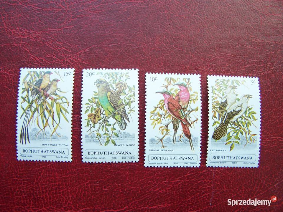 Boptswana 1980 MNH Mi 6063 Fauna Ptaki Tychy