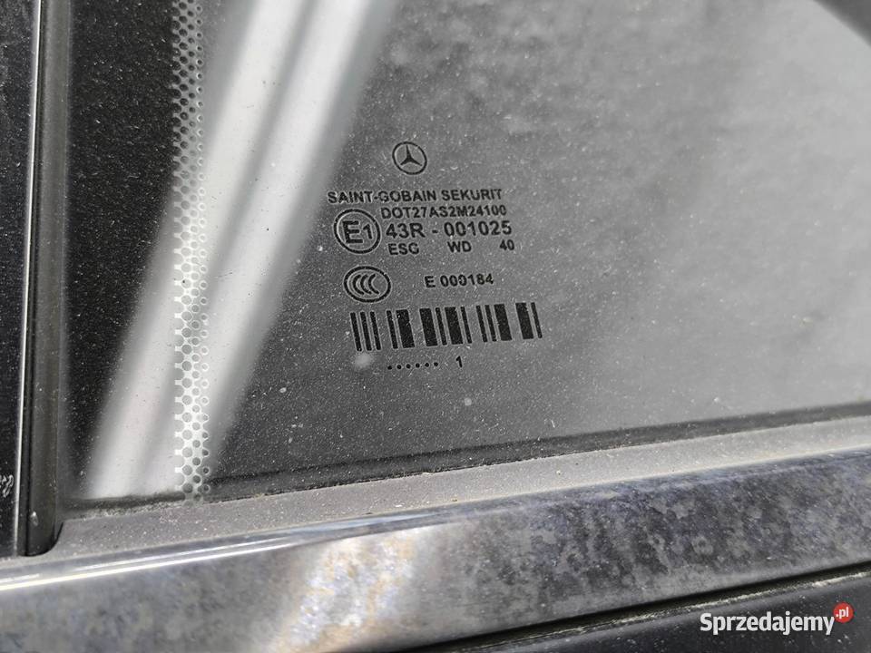 DRZWI LEWY TYŁ KOMPLETNE EKLASA W212 SEDAN