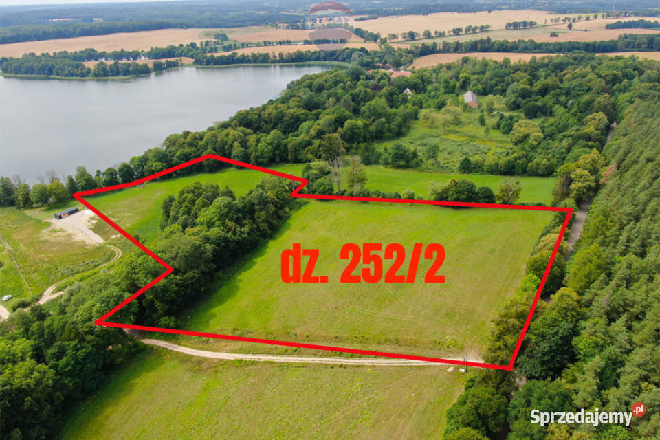 Działka 33 ha z własną linią brzegową j Narie Ponary