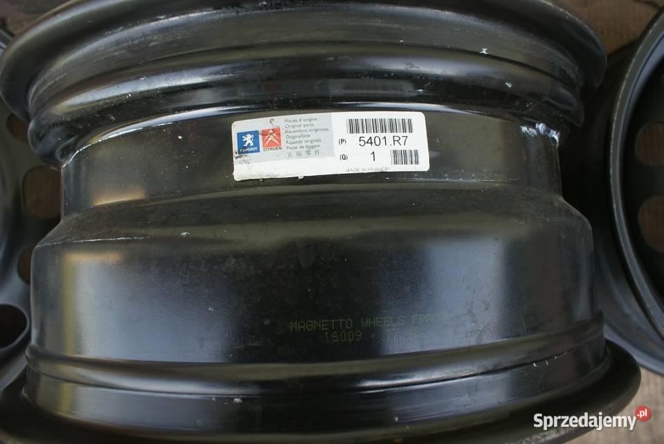 Stalowe 7Jx16 4x108x651 ET32 oryginalne Peugeot Nozdrzec