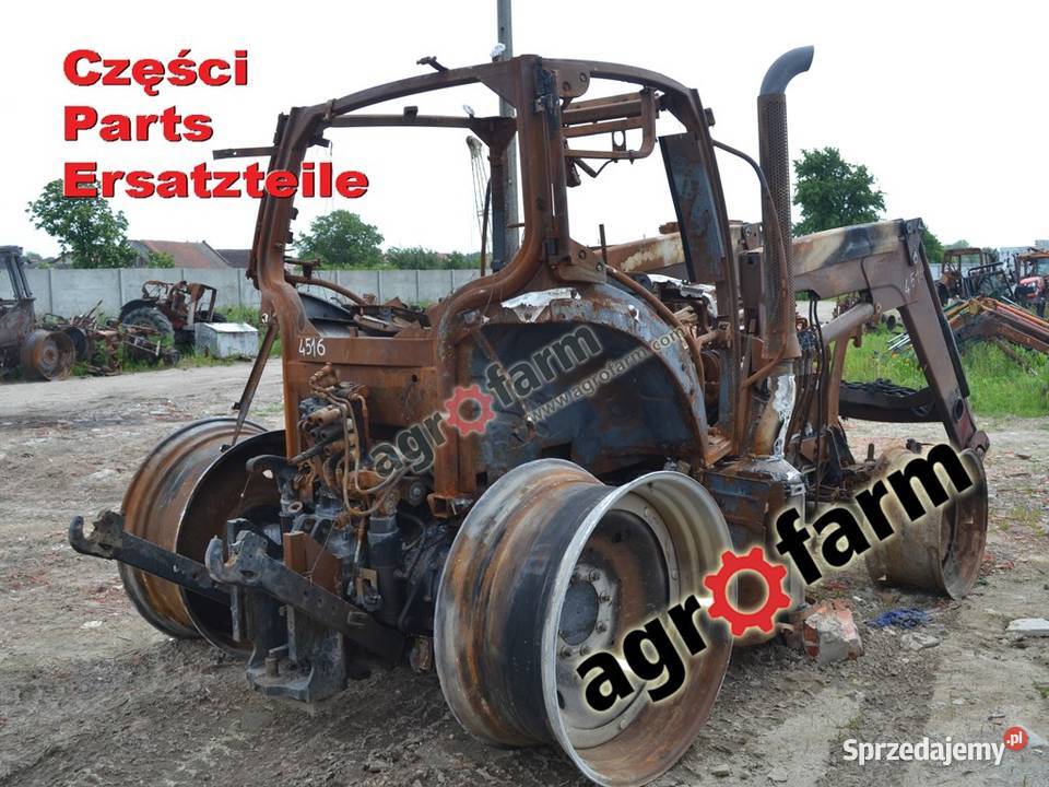 Case Maxxum 125 części silnik skrzynia biegów Byków