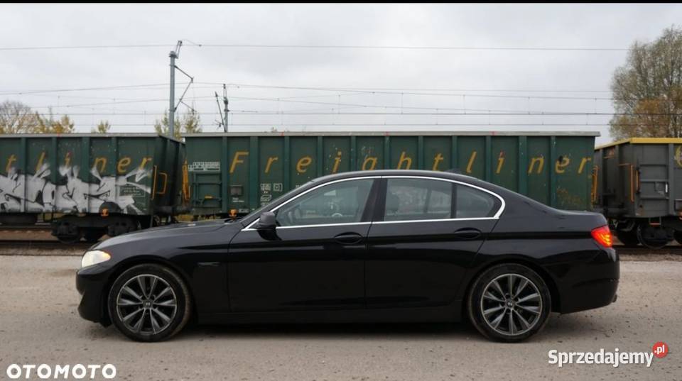 Bmw f10 320D czarny sedan idealna 193000km mazowieckie Chorzele