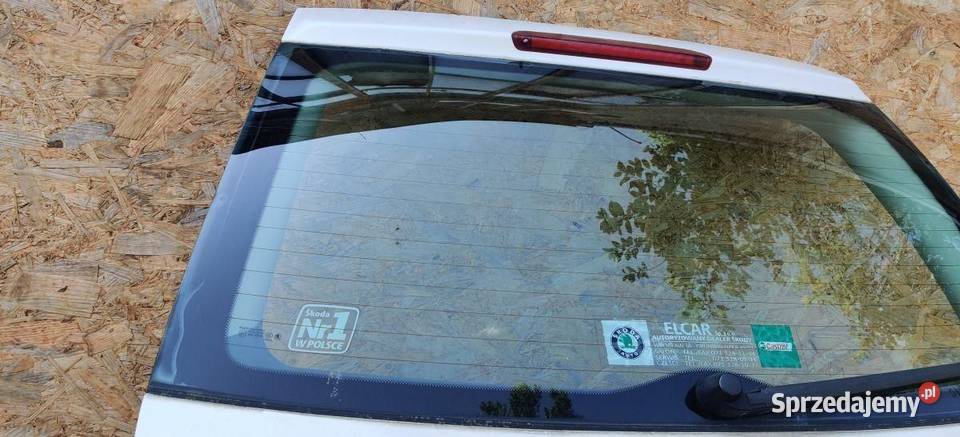 TYLNA KLAPA BAGAŻNIKA TYŁ LF9E SKODA FABIA I 1 Rudziniec