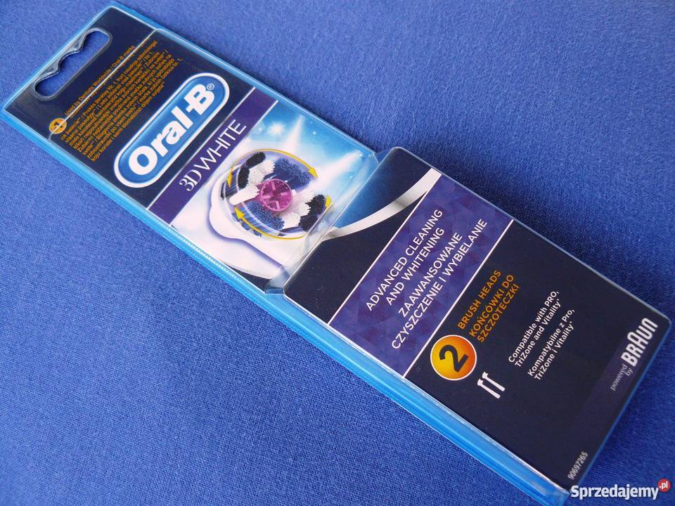 Oral B 3d White Końcówki 2 Sztuki Eb18 2 Piastów Sprzedajemypl