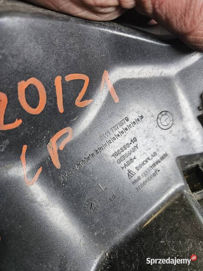 BMW 1 F20 F21 ŚLIZG HALOGENU LEWY PRZÓD 7272579 Międzychód