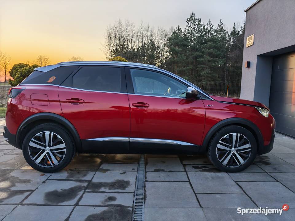 Peugeot 3008 GT 20HDI 180 Automat Full Przebieg elektryczne lusterka 3008 Jędrzejów sprzedam