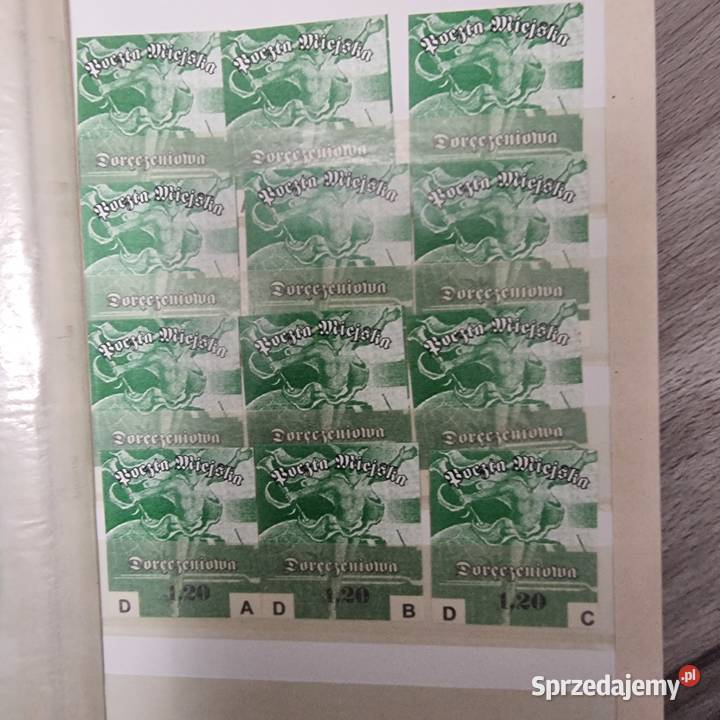 Komplet Zestaw Album 8 x 12 Poczta Miejska Sosnowiec