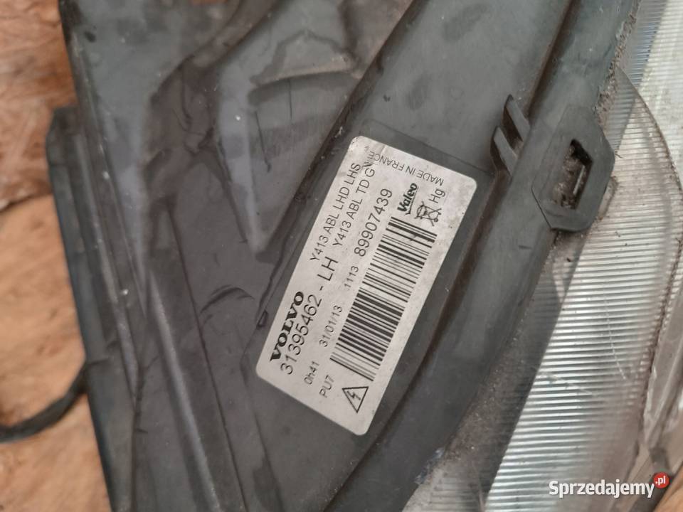 LAMPA LEWY PRZÓD EU XENON VOLVO XC60 I 31395462 Nowy Tomyśl