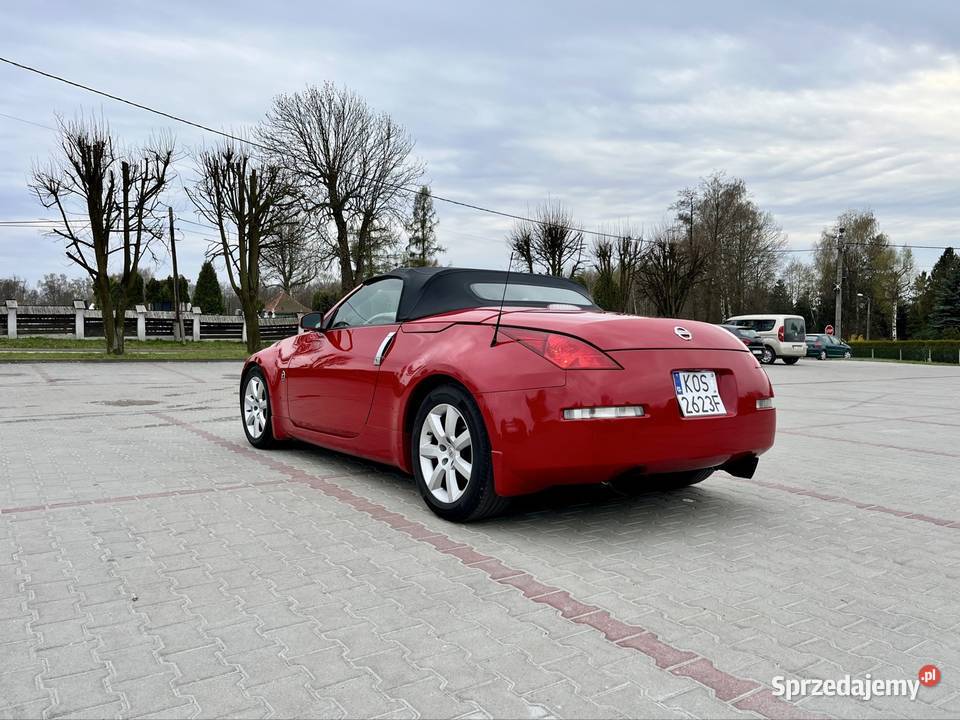 Nissan 350Z Roadster 290 2005r czerwony Brzeszcze sprzedam