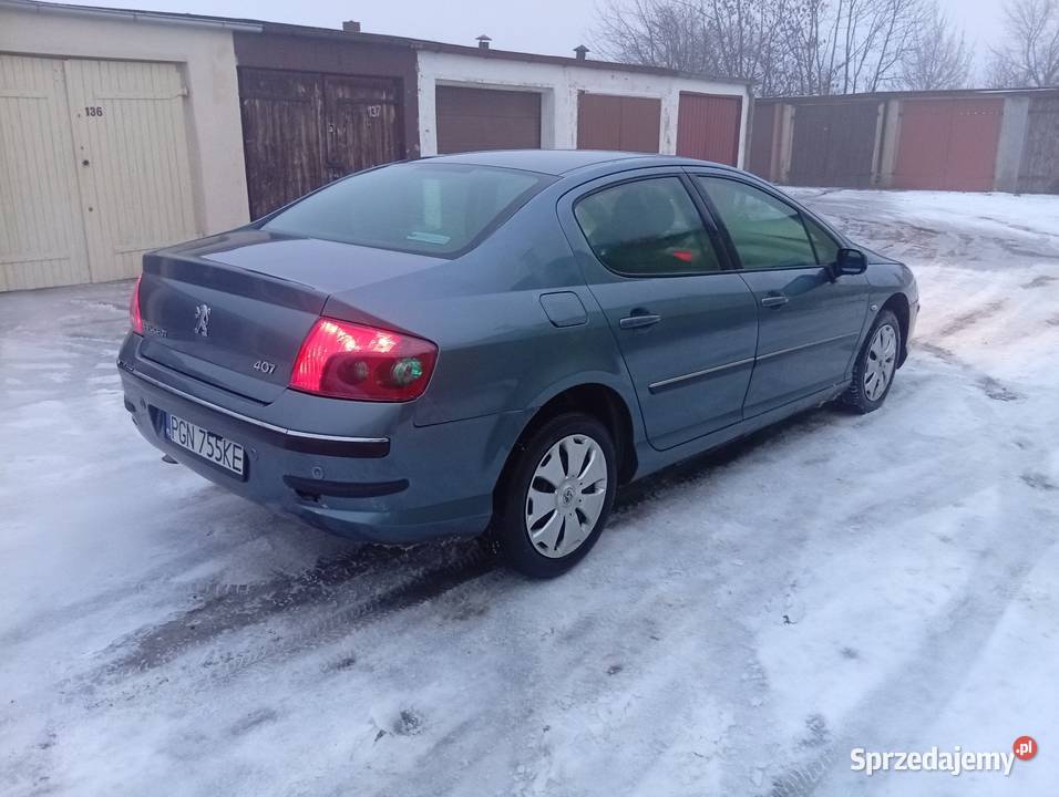 Peugeot 407 20 benzyna gaz Gniezno