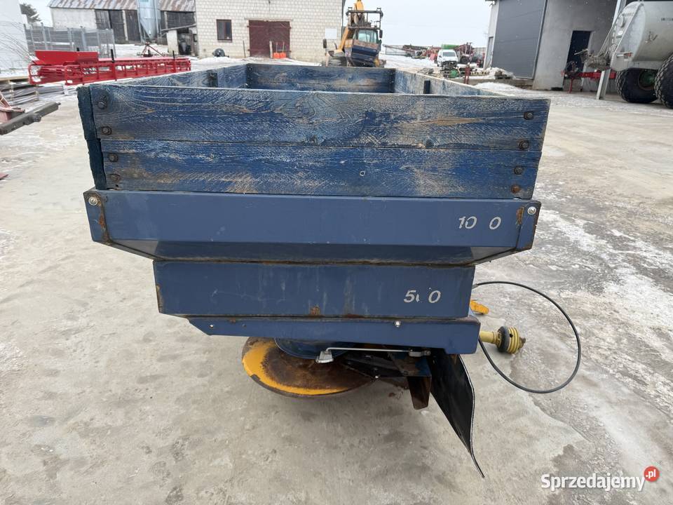 Rozsiewacz Bogballe 1500l 1224m lubelskie Berezówka