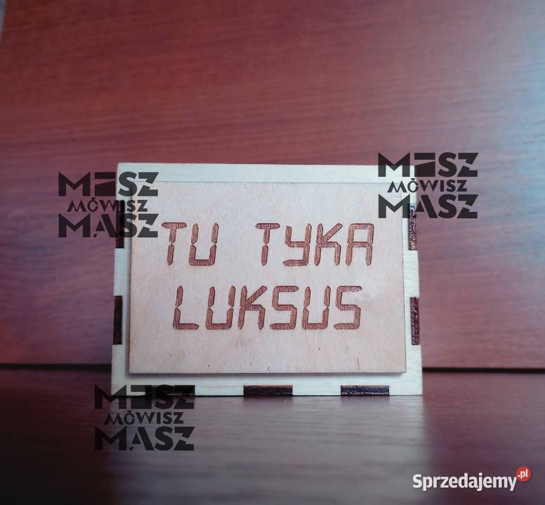Szkatułkaorganizer pudełko na zegarek 1x1 grawer Inowrocław