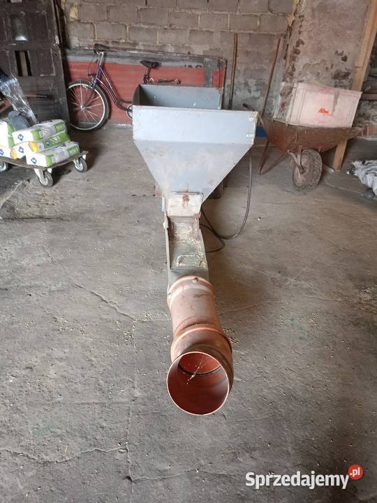 Dmuchawa żmijka zbożowa i wialnia zbożowa młynek