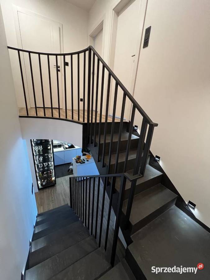 Balustrada wewnętrzna loft industrial nowoczesna Kraków sprzedam