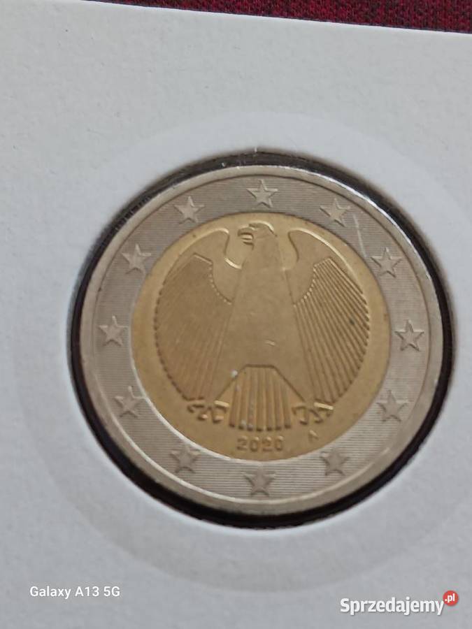 2 Euro Niemcy 2020 r mennica A