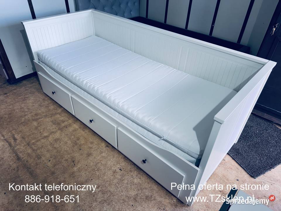 IKEA HEMNES Łóżko Leżanka z 3 szufladami 2 śląskie Rybnik