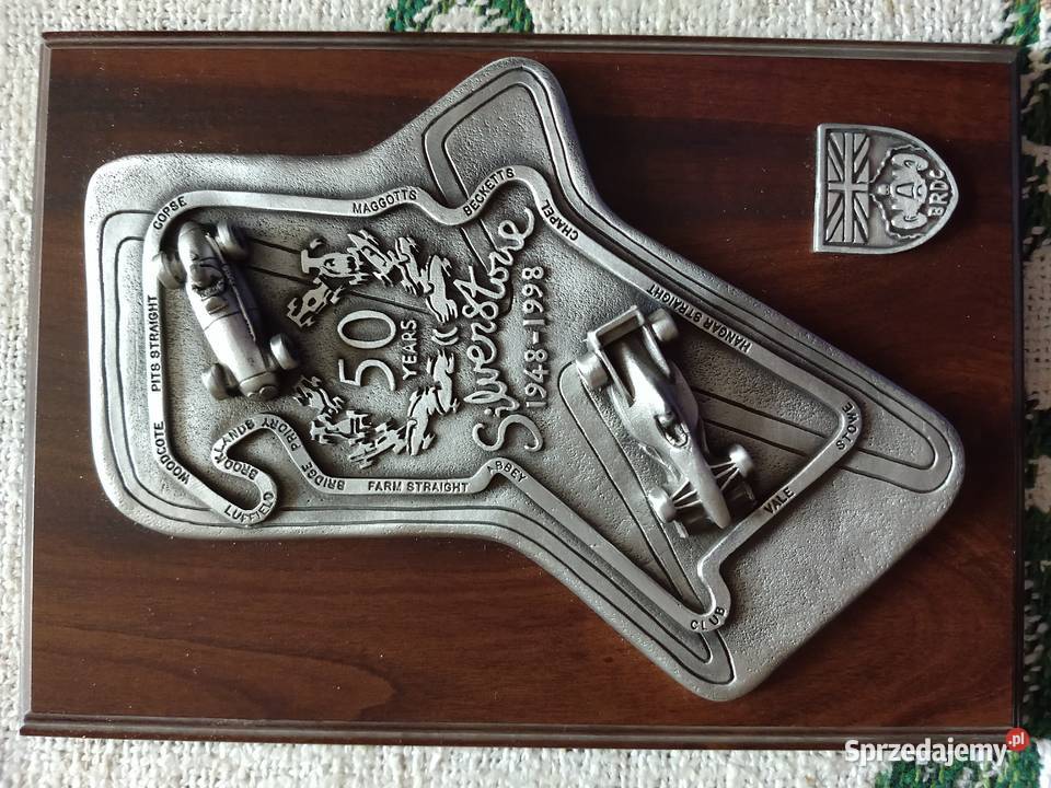 Medal okolicznościowy 50lecie toru F1 Antyki, Sztuka, Kolekcje Gliwice