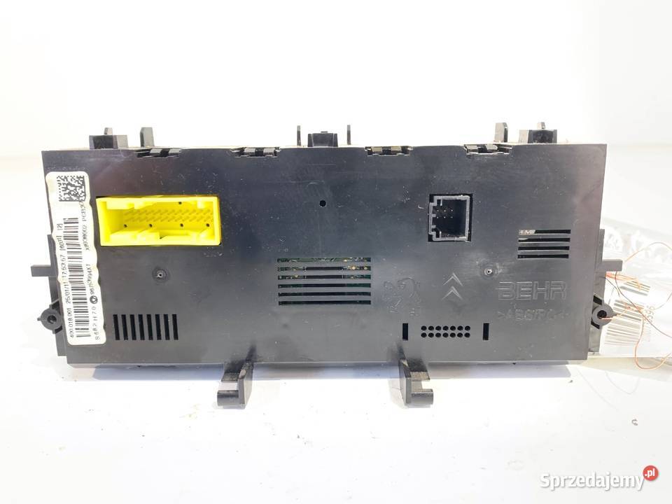 PANEL STEROWANIA NAWIEWU CITROEN C3 II