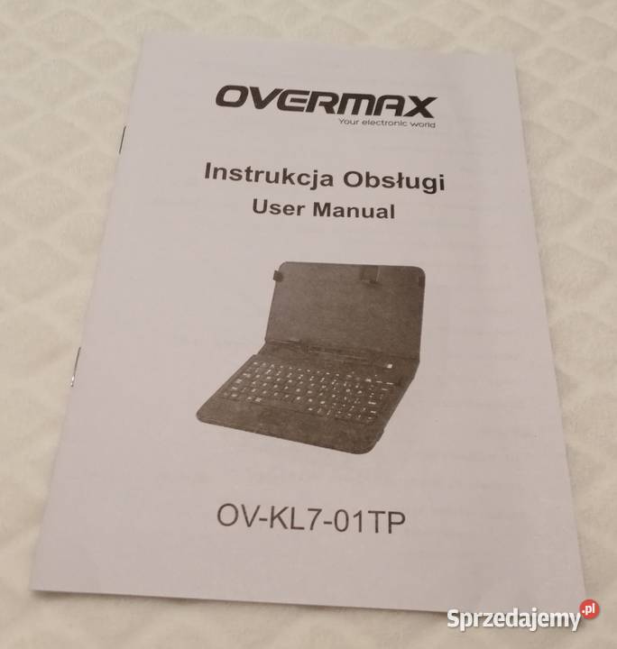 Etui ochronne z klawiaturą do tabletów 7
