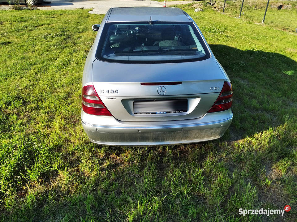 Klapa tylna tył bagażnik Mercedes W211 przedlift zachodniopomorskie