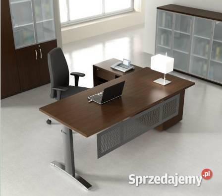 Narożne biurko ergonomiczne marki MDD