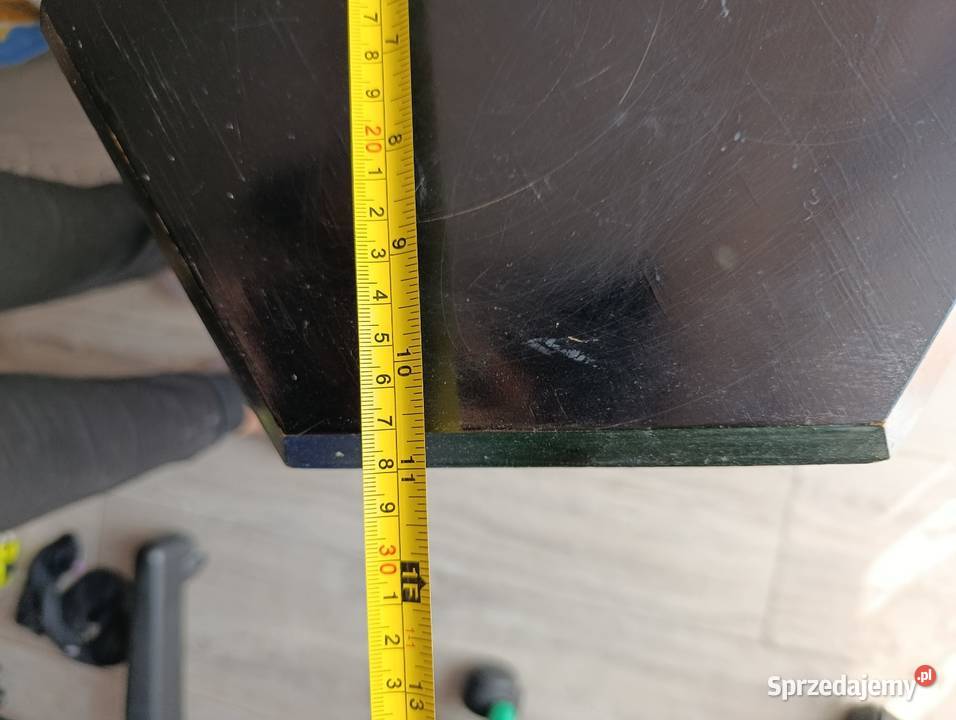 kwietnik stolik czarny słupek wielkopolskie Poznań