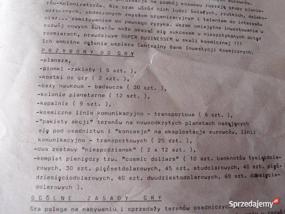 Gra planszowa Bitwa Morska z PRLu Łódź