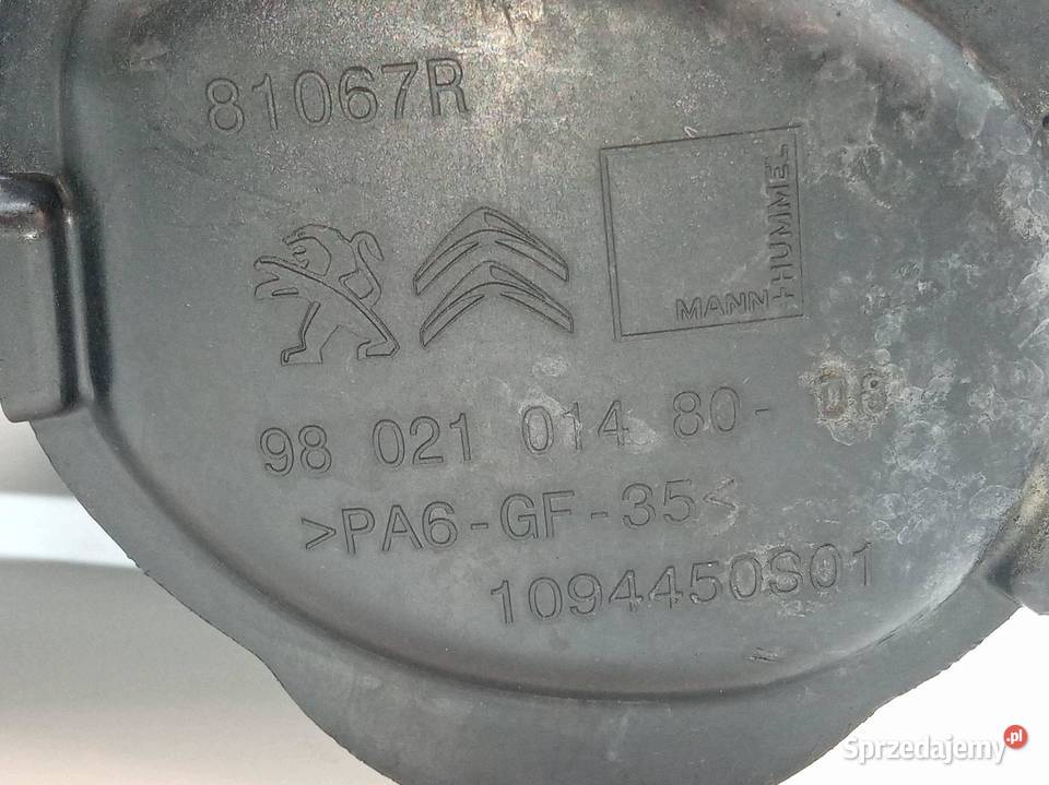 KOLEKTOR SSĄCY 9802101480 12 PURE TECH THP VTI