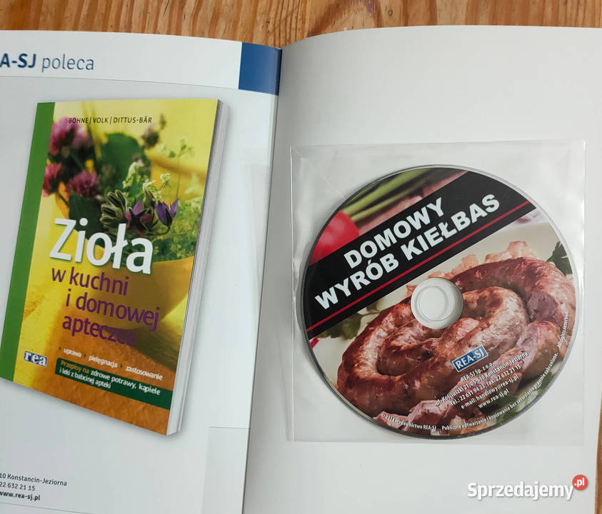 Wędzenie domowy wyrób wędlin płyta CD Bernhard Sosnowiec