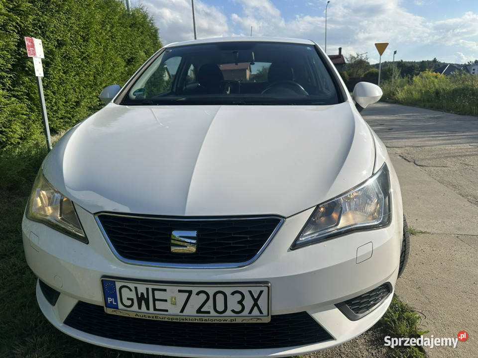 Seat Ibiza Benzyna klimatronik nawigacja isofix centralny zamek Wejherowo