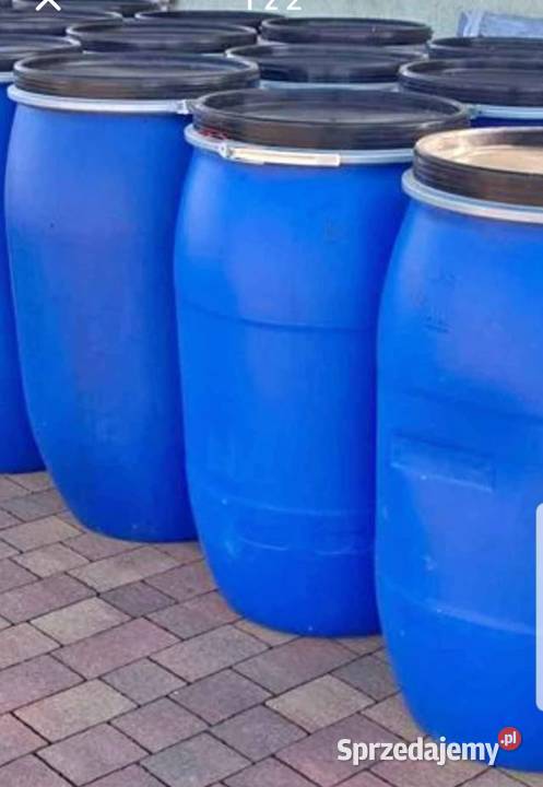 Beczka Plastikowa z Pokrywą 220lStan B dolnośląskie Oława