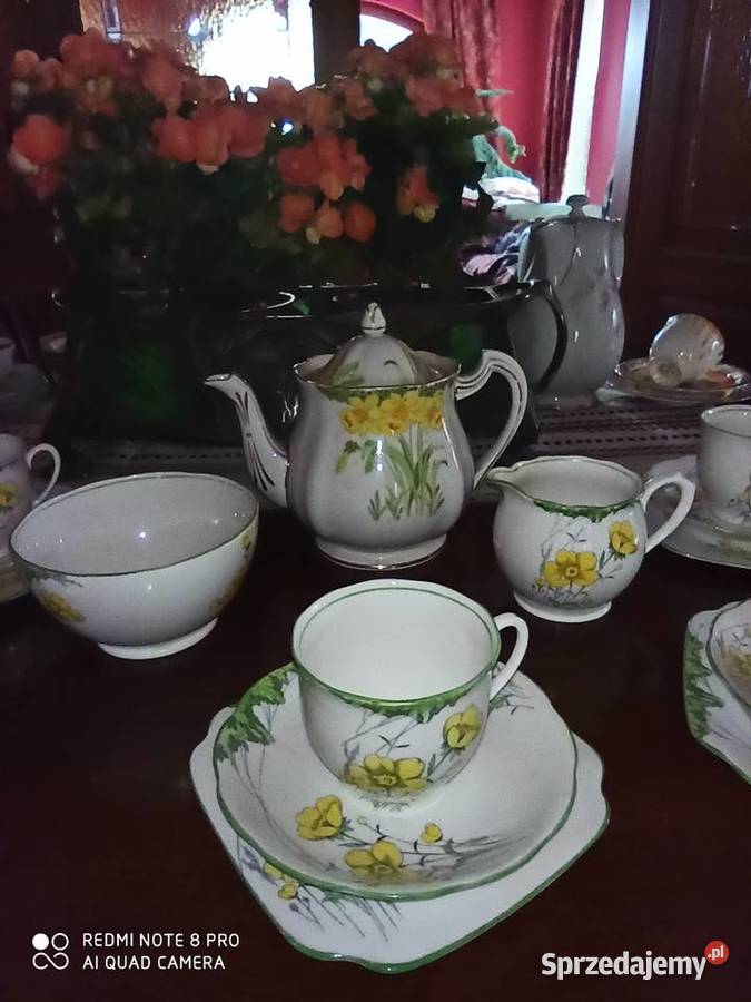 Serwis do herbaty Royal Standard i Buttercup Gdańsk